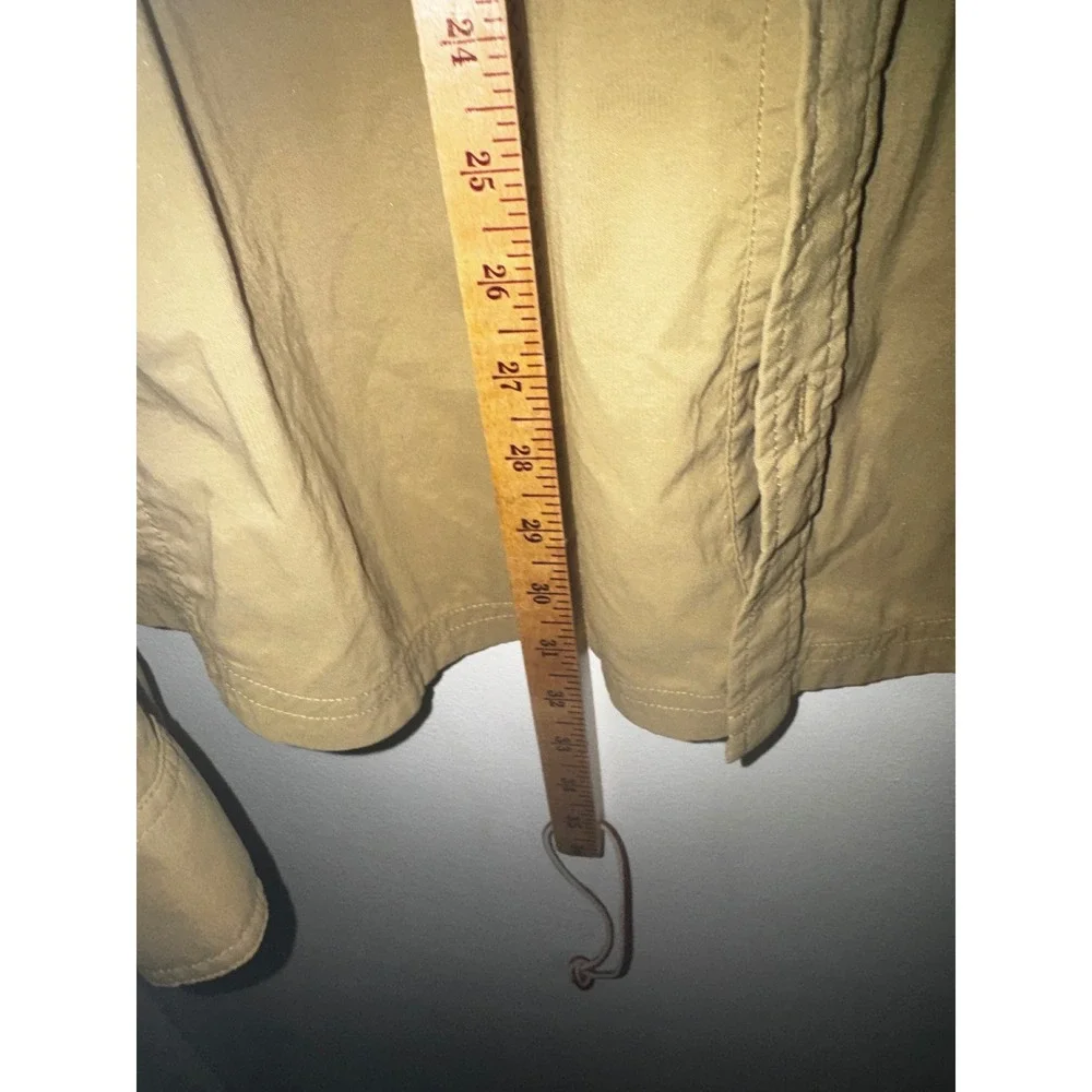 REI Co-op Mens XL Sahara Long Sleeve Hiking Shirt Tan Khaki Ventilated Stretch - Picture 3 of 7